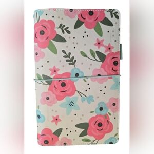 Carpe Diem Cream Blossom Traveller Notebook Simulated Leather Planner VGUC